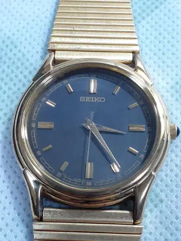 SEIKO 손목시계 쿼츠 다크 블루