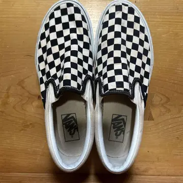 Vans 체크 무늬 슬립온