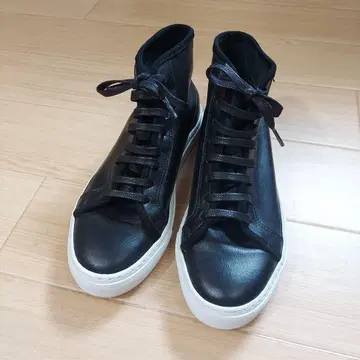 NATIONAL STANDARD 하이컷 가죽 스니커즈 38