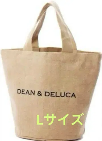DEAN & DELUCA 주트 마켓 토트백 L 사이즈