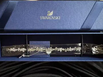 Swarovski 실버 팔찌 꽃 모티브