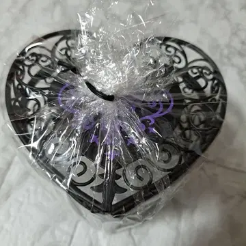 ANNA SUI(안나수이) 하트형 스틸 케이스