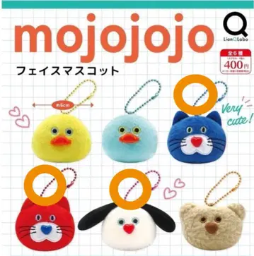 mojojojo 페이스 마스코트 고양이 이누