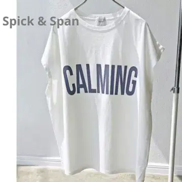 하자품 [ 새상품 ] Spick & Span CALMING 프렌치 T