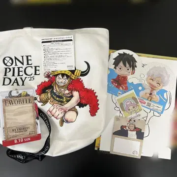 ONE PIECE DAY 25 토트백 세트