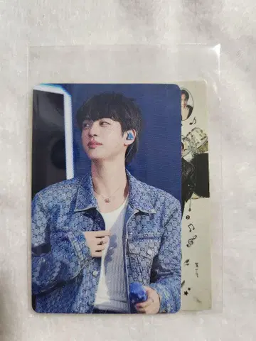 BTS JIN  RUNSEOKJIN 라이브 뷰잉 특전 트레카