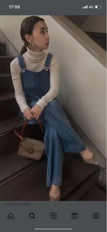 아메리 데님 살로펫풍 뷔스티에