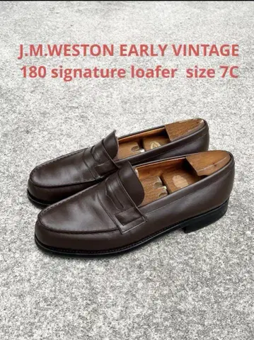 초기 레어템 JM WESTON 180 로퍼 7C early vtg
