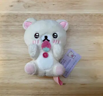 코리락쿠마 딸기 한가득 손바닥 봉제인형