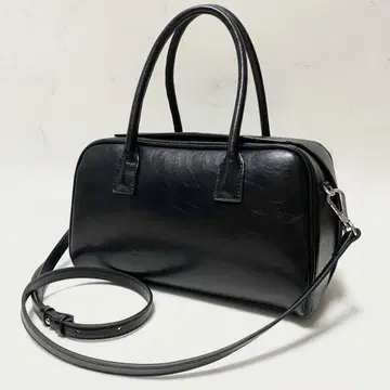 새상품급 품절 모델 ZARA 자라 스웨이드 시티 백 2way 블랙