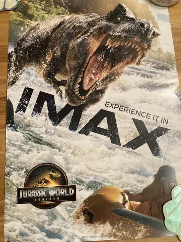 쥬라기 월드 IMAX 한정 포스터 2매 세트