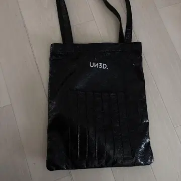 오리가미 포켓 라메 토트 블랙 언쓰리디 UN3D
