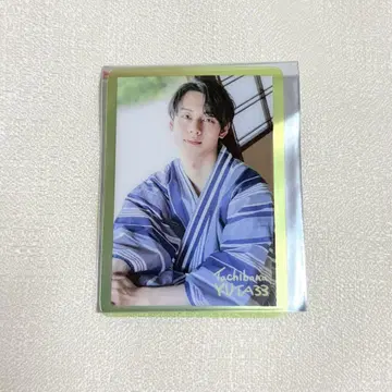 다치바나 유우타 젤라토 콜라보 클리어 카드