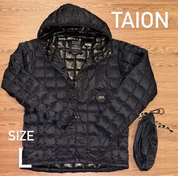 [새상품급] TAION 다운 자켓 L 사이즈 수납 봉투 포함