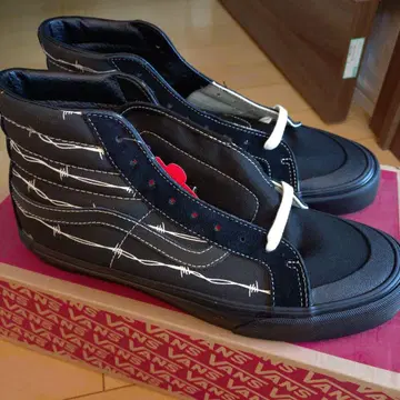 미사용 VANS SK8-Hi barbed wire 유자철선