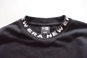 NEW ERA 뉴에라 블랙 트레이닝복 골프 소매 로고 M