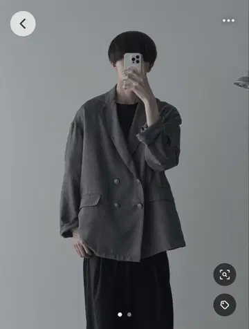 remer 루즈 신세틱 린넨 썸머 테일러드 자켓