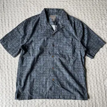 L.L.Bean 반팔 오픈 카라 셔츠 M