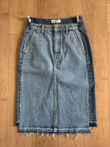 LE DENIM 데님 미디 스커트