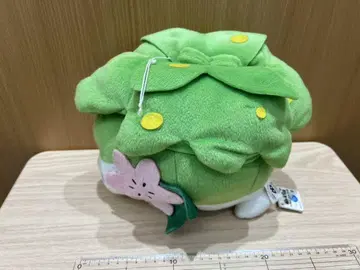 잎사귀와 꽃 봉제 인형 약 15cm