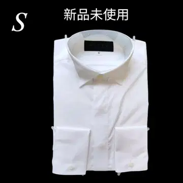 새상품 MAZZO 포멀 셔츠 신랑 윙 칼라 셔츠 S