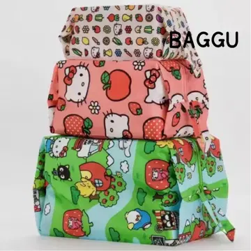 미사용 새상품 BAGUU 바구 3D zip 헬로키티 & 프렌즈