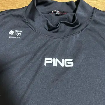 핑 PING 남성용 애드엘름 반팔 모크넥 셔츠