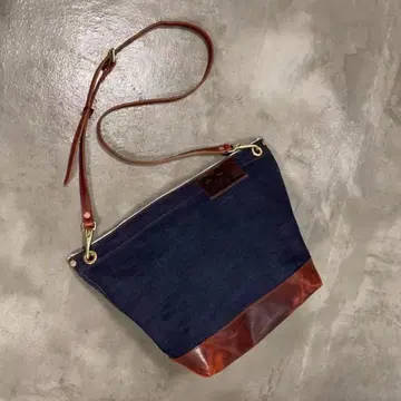 RRL 데님 숄더백 남녀 공용