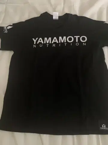 YAMAMOTONUTRITION 티셔츠 M 사이즈 블랙 컬러