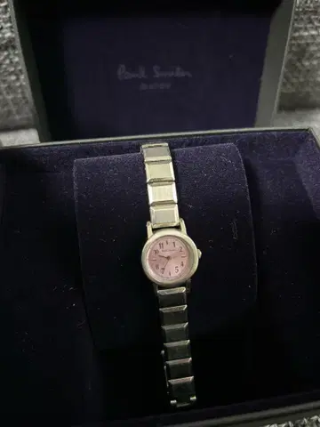 Paul Smith 핑크 손목시계