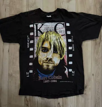 BOOTLEG TEES 닐바나 T셔츠