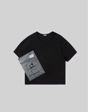 STRONG PACK TEE SHORT (BLACK)