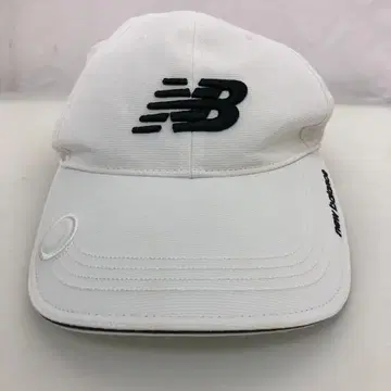 New Balance 골프 캡 화이트 8027