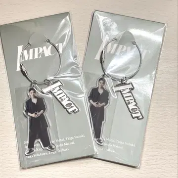 카게야마 타쿠야 무대 IMPACT 아크릴 키링 2세트