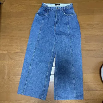 MAISON SPECIAL 와이드 레그 데님 팬츠 size36