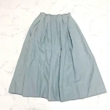 FOXEY NEW YORK 폭시뉴욕 롱 스커트 블루