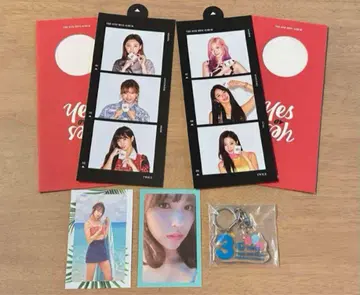 TWICE 랜덤 카드 앨범 특전 미나 키링 K-POP