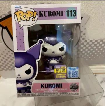 레어 여름 코미콘 FUNKO POP! 산리오 쿠로미 메탈릭 한정판
