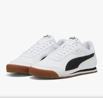 PUMA 화이트 블랙 스니커즈