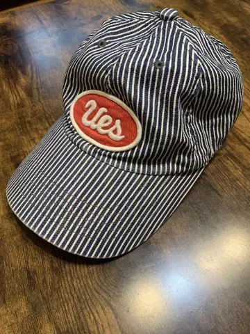 웨스 UES 히코리 스트라이프 데님 캡 사이즈 L
