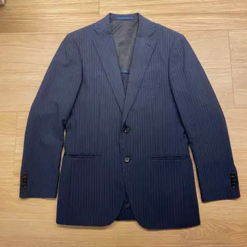 워셔블 미스터 준코 수트 스트라이프 자켓