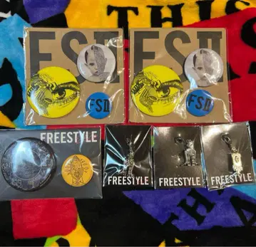 오노 사토시 FREESTYLE 캔뱃지 참