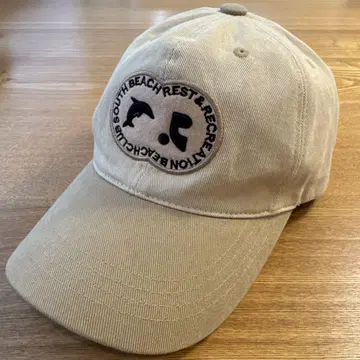 한국 브랜드 Rert&Recreation 돌고래 로고 캡