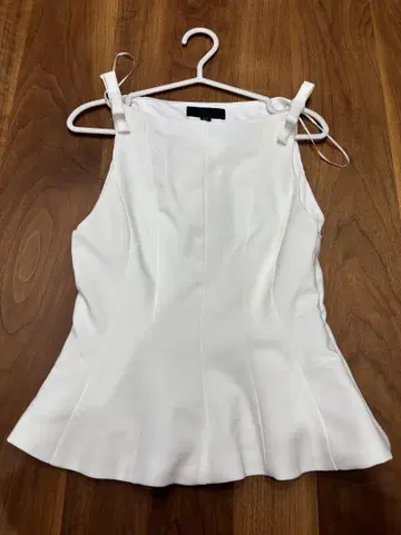 ZARA 페플럼 리본 상의 S