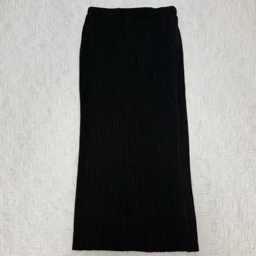 스페치오 셔틀 플리츠 롱 스커트