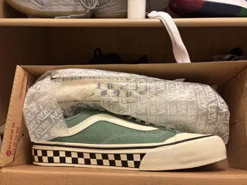 Vans 그린 로우컷 스니커즈