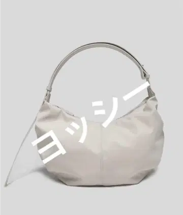 NOTHING WRITTEN 숄더백 나일론 베이지