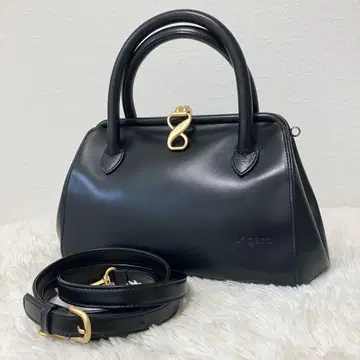 ungaro 웅가로 가마구치 2way 숄더백