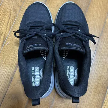 SKECHERS GO WALK 블랙 스니커즈 27cm