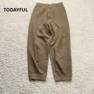 [새상품급] TODAYFUL 베이지 팬츠 36 데님 원단 귀여움